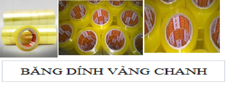 Băng dính màu vàng chanh - Công Ty Cổ Phần Đầu Tư Sao Việt
